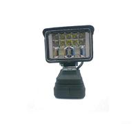 Lampe de travail LED à batterie compatible avec DEWALT pour camping en plein air et environnements de travail légère et portable (pas de version USB)