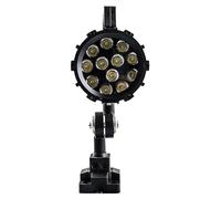 Lampe de travail LED antidéflagrante for machine-outil,éclairage industriel,étanchéité IP67,angle réglable,alliage d'aluminium,convient aux tours et fraiseuses CNC(12W)