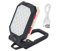 Lampe de travail LED COB 1000 lm sans fil, rechargeable par USB