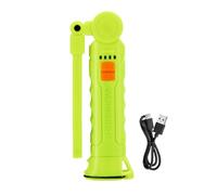 Lampe de travail LED compacte avec batterie intégrée et base pour les urgences, les inspections de voiture et les voyages