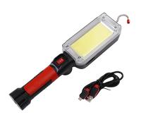 Lampe de travail LED lampe de poche rechargeable, magnétique, rechargeable par USB | Lampe d'épi suspendue, activités de plein air, Picknick, camping, escalade