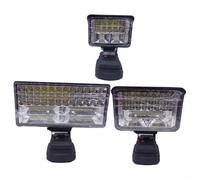 Lampe de travail LED multifonction alimentée par batterie 20 V - Convient pour les chantiers, les événements en plein air, et plus (20,3 cm)
