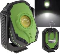 Lampe de travail LED Multifonction avec batterie Li-ion, support magnétique, 15 W, 1000 lm, résistant aux intempéries, IP44, fonction Power Bank, Lampe Électrique