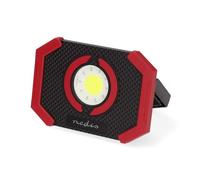 Lampe de Travail LED - NEDIS - Rechargeable 10W - 1000lm - Support Aimanté - 5 Modes d'Éclairage