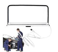 Lampe de travail LED,Phare d'inondation robuste adhésif avec lumière réglable, lumière de travail LED portable résistante avec 3 niveaux | Pour extérieur chantier de réparation de voiture Camping de