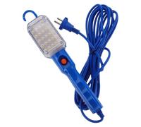 Lampe de Travail LED Portable 10w 25 Led, Poignée à Crochet | Baladeuse LED Filaire, Câble 5m, Prise Eu 220 V Ac, pour Garage et Réparation Auto