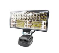 Lampe de travail LED portable Lampes de poche LED multifonctions avec tête rotative et rapide pour les activités de plein air Lampe en aluminium rechargeable
