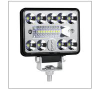 Lampe De Travail Led Pour Voiture, Camion, Suv, Atv, Tracteur, Bateau, Pelle, 54w, Lumière De Travail Carrée 12v 24v, Lampe À Projecteur Hors Route