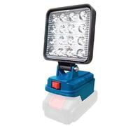 Lampe de Travail LED Rechargeable 6000 Lumens Étanche avec Ports USB Double Construction et Camping