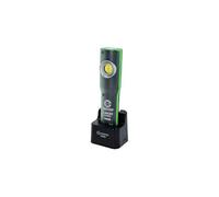 Lampe de travail LED sans fil KS Tools COMPETITION 512.4510 variateur 120/1200 lm USB-C IP54/IK08 Vert et noir