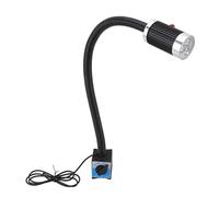 Lampe de travail magnétique 9 W 24 V LED col de cygne flexible en aluminium inoxydable avec base magnétique et col de cygne pour l'industrie