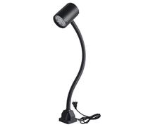 Lampe De Travail Magnétique Lampe À Led Pour Machine Lampe De Travail À Double Col De Cygne Flexion Libre Sur 360 Résistant À L'eau Et À L'huile Pour Eclairage De Machines-outils(110-220v,SCREW FIXING
