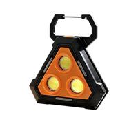 Lampe de travail magnétique, portable, rechargeable, étanche - Lampe de travail magnétique sous le capot pour inspection, camping, pêche, réparation de voiture, chantier, randonnée