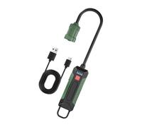 Lampe de travail magnétique, rechargeable 41,5 cm Gooseneck Light with 3 Lighting Modes, Portable Magnetic Base Torch, Flexible Work Lamp with Industrial Style, BBQ for Patio and Camping
