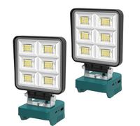 Lampe de travail multifonction en ABS solide avec réglable pour la réparation automobile, le camping et les travaux de nuit. Lampe ABS solide haute luminosité