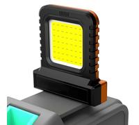 Lampe de Travail Portable - 21V Projecteurs LED Alimentés Par Batterie - Torches Étanches Pour Chantier Extérieur Plombiers Mécaniciens Garage Installation Électrique