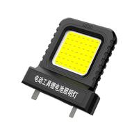 Lampe de Travail Portable,Éclairage LED Pour Outils Électriques À Batterie, 21V Lampe D Éclairage Haute Luminosité Avec Fiche Réglable - Destiné À Cave Atelier Garage Organisation