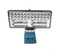 Lampe de travail portable sans fil 84 LED rechargeable pour batterie projecteur de sécurité étanche pour éclairage de chantier, atelier, pêche, lampe torche 20,3 cm (B)