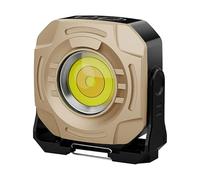 Lampe de travail rechargeable - Lampe LED étanche rotative à 360 degrés, lumière magnétique 2400 lm pour garage, atelier, camping, pêche, construction, peinture, soudage, utilisation détaillée 3,86 x