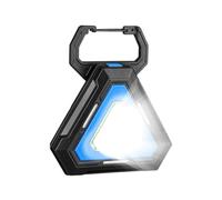 Lampe de travail rechargeable - Lampe torche étanche | Lampe de mécanicien avec aimant | pour inspection de chantier, camping, pêche, randonnée en plein air