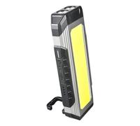 Lampe de travail rechargeable - Lampe torche rechargeable USB pour randonnée | Lumière magnétique portable avec 7 modes pour chasse, camping, urgences, magasin, jardin, terrasse, garage