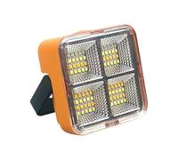 Lampe de travail rechargeable, lampes solaires magnétiques,Lampes solaires magnétiques rechargeables - Lampe de travail portable avec poignée, lampe de travail à économie d'énergie pour le camping et