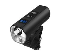 Lampe De Vélo Étanche À Led 2xxpg-3 1200lm, Affichage De La Puissance, Charge Usb, Lampe De Vélo, Conduite De Nuit, Signalisation De Sécurité, Accessoires