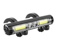 Lampe de vélo pour la conduite de nuit, phare de vélo rechargeable avec magnétique, lampe de cyclisme en alliage d ' aluminium pour les cyclistes quotidiens et les promenades en plein air, phare