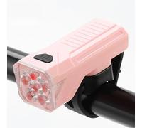 Lampe de vélo rechargeable USB-C pour vélo - Phare avant étanche 260 lumens avec support à dégagement rapide, corps compact en ABS et indice IPX4 - Compatible avec les vélos de route, de montagne et