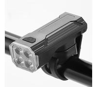 Lampe de vélo rechargeable USB-C pour vélo - Phare avant étanche 260 lumens avec support à dégagement rapide, corps en ABS compact et indice IPX4 - Compatible avec les vélos de route, de montagne et