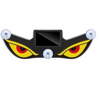 Lampe De Voiture À LED Devils Eyes À Énergie Solaire, Lampe De Fenêtre De Voiture À LED Solaire Demon Eye, Rechargeable par USB-C, 5 Modes, Support À Ventouse(Style 1)