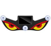 Lampe De Voiture À LED Devils Eyes À Énergie Solaire, Lampe De Fenêtre De Voiture À LED Solaire Demon Eye, Rechargeable par USB-C, 5 Modes, Support À Ventouse(Style 2)
