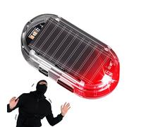 Lampe De Voiture Anti Vol Alimentée À L Energie Solaire,Feu de Sécurité Clignotant | Dispositif d'Avertissement LED Automobile | pour Véhicules Camions Extérieur Intérieur