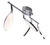 Lampe d'éclairage de plafond à LED lumière d'accentuation projecteur chromé spot mobile WOFI 7110.04.01.6200