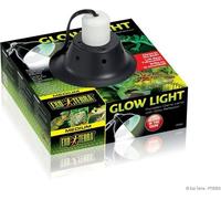Lampe d'éclairage pour terrarium - EXO TERRA - Glow Light M - Pince avec douille porcelaine - Réflecteur lumineux - Jour/nuit - 21cm