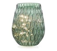 Lampe décorative LED AmeliaHome en Verre Madrid Vert Bouteille