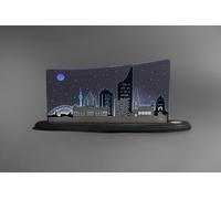 Lampe Décorative Leipzig Panorama Longueur Environ 47Cm NEU Arc Lumineux LED Sac