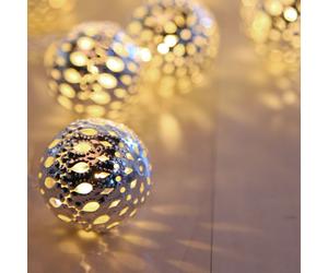 Lampe Décorative Leuchtkette Guirlande Lumineuse 20 X LED Noël 2er Set