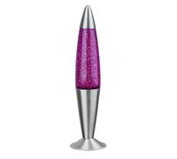Lampe décorative - RABALUX - Glitter - Violet - Argent - Métal - H42cm