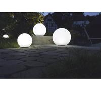 Lampe décorative solaire Heitronic Boule 35421 LED 0.2 W N/A blanc 1 pc(s)