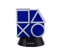Lampe décorative - Sony - PlayStation Icon Light - 10 cm - Éclairage bleu - Icônes blanches