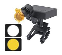 Lampe Dentaire À LED, Lampe Frontale À Pince sans Fil 5W, Réglage De La Luminosité À 4 Niveaux, Peut Être Utilisée pour Les Lunettes Personnelles, Les Outils De Soins Bucco-dentaires