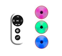 Lampe d'entraînement à la réactivité et à l'agilité, idéale pour l'entraînement physique des enfants. Télécommande multi-modes pour un contrôle optimal. Améliorez votre vitesse et votre agilité (3PCS)