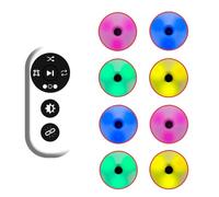 Lampe d'entraînement à la réactivité et à l'agilité, idéale pour l'entraînement physique des enfants. Télécommande multi-modes pour un contrôle optimal. Améliorez votre vitesse et votre agilité (8PCS)