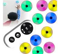 Lampe D'entraînement De Réaction (3/4/6/8/10 Lumières) avec Télécommande Et Sac, équipement D'entraînement De Vitesse De Réaction - Distance De Détection De 10 Cm,10lights