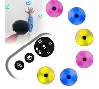 Lampe D'entraînement De Réaction (3/4/6/8/10 Lumières) avec Télécommande Et Sac, équipement D'entraînement De Vitesse De Réaction - Distance De Détection De 10 Cm,6lights