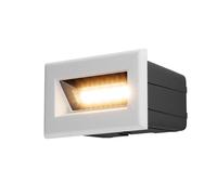 Lampe d'escalier, lampe d'extérieur, lampe de couloir, IP65 LED en métal, blanc, L 8,4 cm