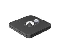 Lampe d'escalier sous meuble Stanley noire 3CCT 7 5 x 7 5 cm