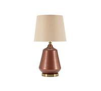 Lampe Design "Rosenthal" 65cm Marron