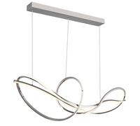 Lampe design suspension lampe suspension télécommande LED CCT dimmable chrome